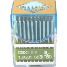 Tnc Düz Makine İnce Dip Dikiş İğnesi / DBX1 SES 8/60 100ADET