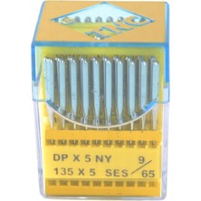 Tnc Düz Makine Kalın Dip Yanmaz Dikiş İğnesi / DPX5 SES PVD 9/65 100ADET