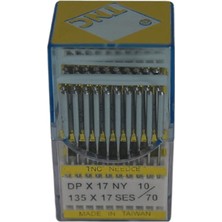 Tnc Ponteriz Yanmaz Dikiş İğnesi / DPX17 SES PVD 10/70 100ADET