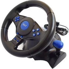 Hadron VW9803 Oyun Direksiyon Seti Ps3 & Ps2 & Pc Uyumlu