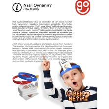Go Toys Ben Neyim? Türkçe/ingilizce   Aile Çocuk Eğlenceli Kutu Oyunu Who I'am Eğitici Oyuncak