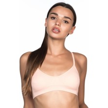 Miraxx Pudra  Mı Emay 4020 Pedli Ince Askılı Büstiyer