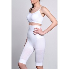 Miraxx Beyaz Mı Emay 2015 Yüksek Bel Double Uzun Paçalı Korse