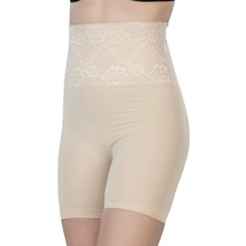 Miraxx Ten Mı Emay 2091 Önü Dantelli Yüksek Bel Boxer Korse