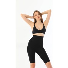 Miraxx Siyah Mı 2037 Yüksek Bel Uzun Paçalı Özel Korse