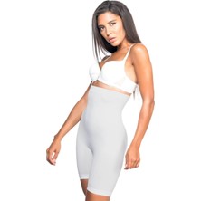 Miraxx Ekru Mı Emay 2077 Yüksek Bel Desenli Paçalı Korse