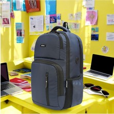 Su Geçirmez Suluklu Ortopedik Sırt Seyehat Spor Günlük Okul Çantası