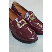 Sister In Love Shoes April Toka Detaylı Parlak Rugan Loafer