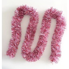 Parti Için Sim Süs 2 Metre Uzunluk 8  cm  Genişlik Pembe Renk Ithal (4767) - MBN8130-6961