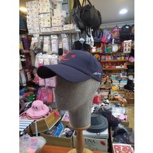 Bayrak Şapka Ayyıldızlı Şapka Nakışlı Unisex Model Füme Renk