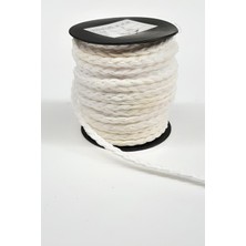 Hayalperest Boncuk Beyaz Süet Örgü Ip