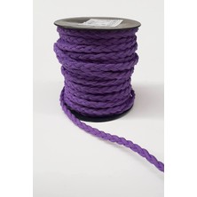 Hayalperest Boncuk Mor Süet Örgü Ip