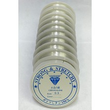 Hayalperest Boncuk Misina 0.3 mm 10 Adet