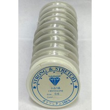Hayalperest Boncuk Esnek Lastikli Misina 0.6 mm 10 Adet