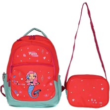 Teknotrust Pippa 5000/06 Ilkokul Sırt Çantası Beslenmeli Takım