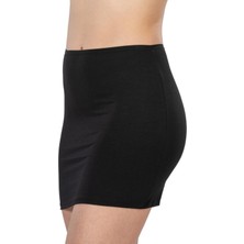 Miraxx Siyah Mı Emay 1437 Modal Cotton Mini Jupon