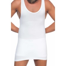 Miraxx Beyaz Mı Emay  E1002 U Yaka Erkek Korse Atlet