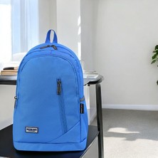 Çok Gözlü Su Geçirmez Suluklu Ortopedik Sırt Seyehat Spor Günlük Okul Çantası