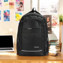 Çok Gözlü Su Geçirmez Suluklu Ortopedik Sırt Seyehat Spor Günlük Okul Çantası