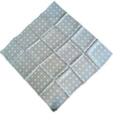 Armine Tivil İpek Eşarp 9207 - 06 Krem Karışık Desen