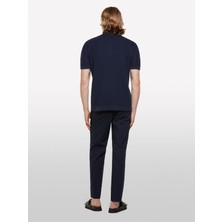 Sisley Sisley   %100 Pamuk Triko Polo T-Shirt Erkek Lacivert Polo - 325P1094S300M