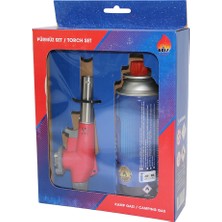 Kamp Gazı Set 227gr/400ml Pürmüz - Torch Seti