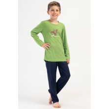 Pamuklu Erkek Çocuk Uzun Kol Pijama Takım(3-4/7-8)
, 405314