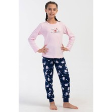 Pamuklu Kız Çocuk Uzun Kol Pijama Takım(3-4/7-8)
, 405205