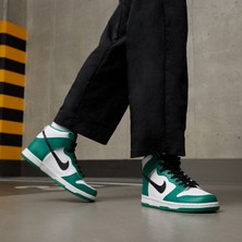 Nike Dunk High Celtics (Gs) Genç ve Kadın Deri Yüksek Bilekli Yeşil Sneaker Ayakkabı DR0527-300