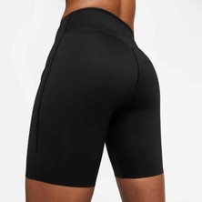 Nike Dri Fit Go Mr 8ın Short Kadın  Siyah Şort Tayt DQ5925