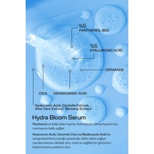 Yoğun Nemlendirici ve Bariyer Onarıcı Cilt Bakım Serumu 30 ml (Hyaluronic Acid, B5, Ceramide, Cica)