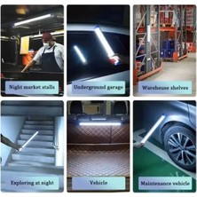 USB Şarjlı LED Aydınlatma Işıldak 3 Farklı Işık Modu