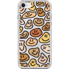 Dali Design iPhone 6s Uyumlu Şeffaf Kılıf Şeffaf Wallpaper 8 Tasarımlı