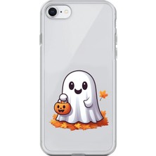 Dali Design iPhone 8 Uyumlu Şeffaf Kılıf Şeffaf New Minies 3 Tasarımlı