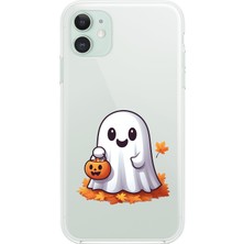 Dali Design iPhone 11 Uyumlu Şeffaf Kılıf Şeffaf New Minies 3 Tasarımlı