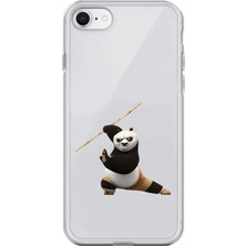 Dali Design iPhone 6s Plus Uyumlu Şeffaf Kılıf Cartoon Kung Fu Po 7 Tasarımlı