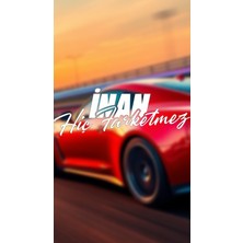 Inan Hiç Farketmez Yazı Jdm Araba-Motosiklet Cam Etiket Sticker 20X7CM Beyaz Renk