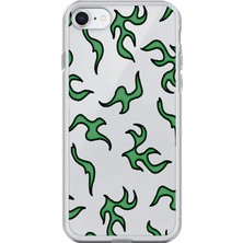 Dali Design iPhone 6s Uyumlu Şeffaf Kılıf Şeffaf Wallpaper 5 Tasarımlı