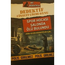 Dedektiflik, Cinayet Çözme Oyunu / Spor Hocası Salonda Ölü Bulundu