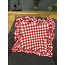 Vintage Pötikare Kırlent Kılıfı Tekli