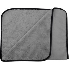Rabbıt Mikrofiber Kalın Süper Emici Esnek Araç Yıkama Kurulama ve Cila Bezi 50X70 cm – Gri