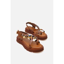 Corridor Italy - Günlük Kadın  Deri Sandalet