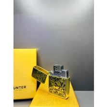 Pürmüz Alevli Lüks Tasarım Zippo Çakmak