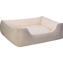Pet Comfort Echo Varro Ekru-Ekru Köpek Yatağı L 85X105CM Glstd