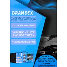 Brandex Tüm Suv Araçlar ile Uyumlu ile Uyumlu Lüks Araba Brandası Miflonlu Branda Oto Çadır Örtü
