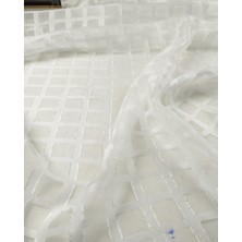 Beyaz Renkte Organze Tül En: 150
