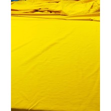Sarı Renkte Viskon Sentetik Dokuma (En 140 cm x Boy 280 Cm)