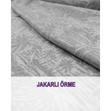 Jakarlı Örme Gri Renklerdeen: 150 cm