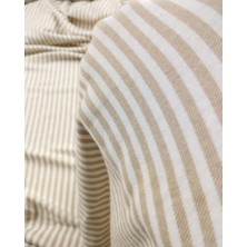 Ekru Kahve Renkte Örme  En: 150 cm