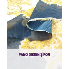 Şifon Pano Desen (En 150 cm x Boy 15 Metre)